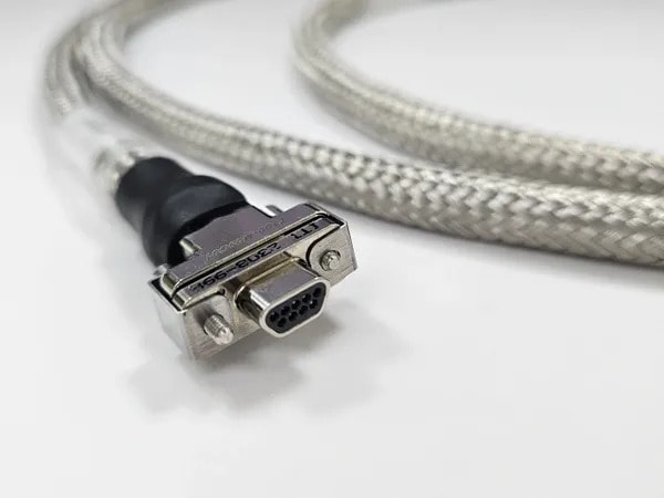 SpaceWire cable assembly for satellite and aerospace systems